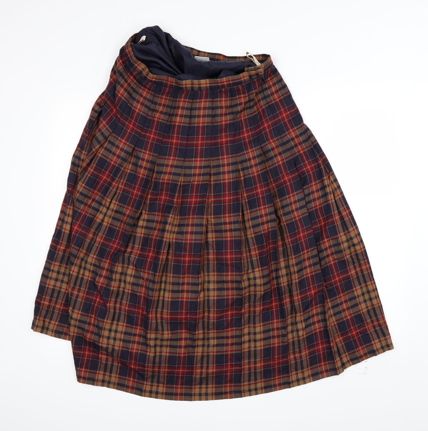 Eastex Womens Blue   Pleated Skirt Size 14