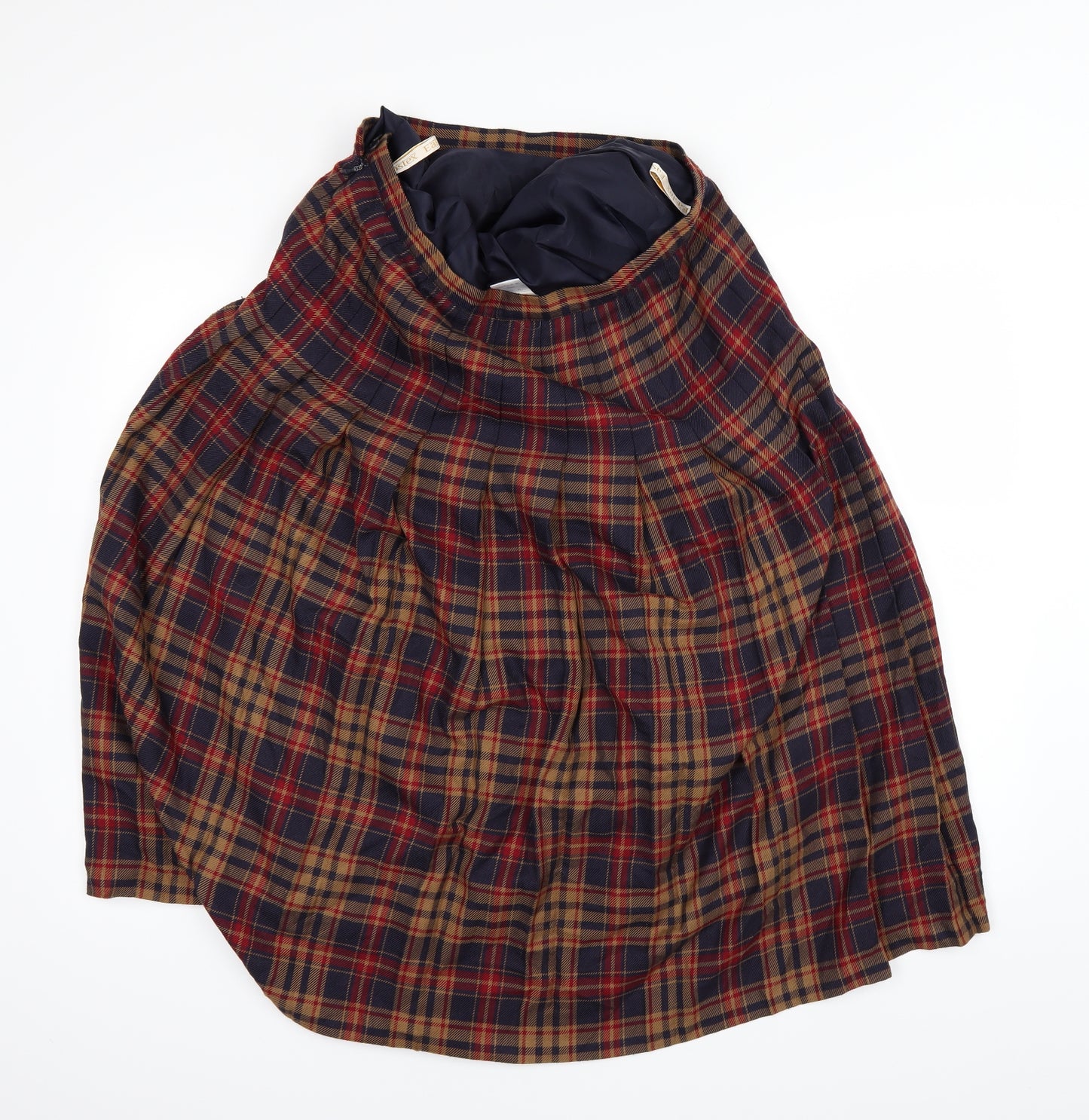 Eastex Womens Blue   Pleated Skirt Size 14