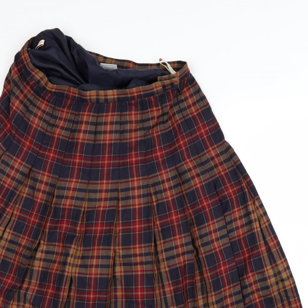 Eastex Womens Blue   Pleated Skirt Size 14