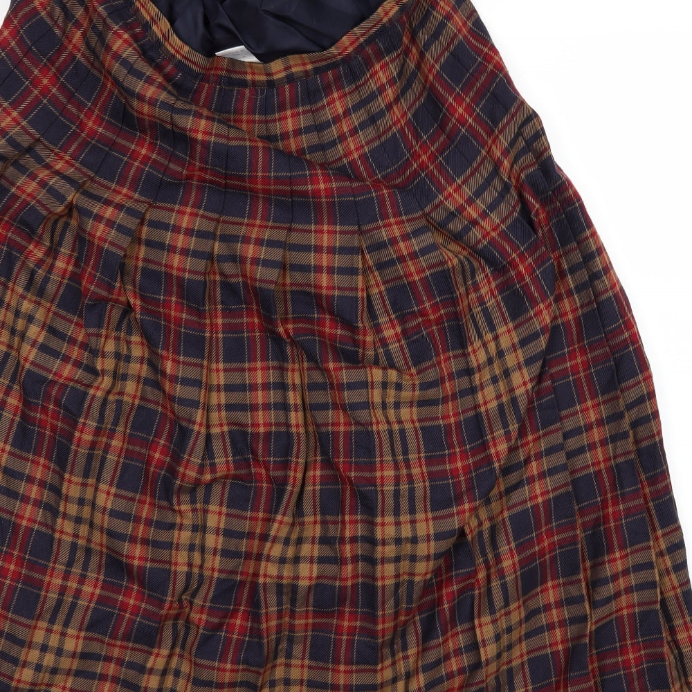 Eastex Womens Blue   Pleated Skirt Size 14