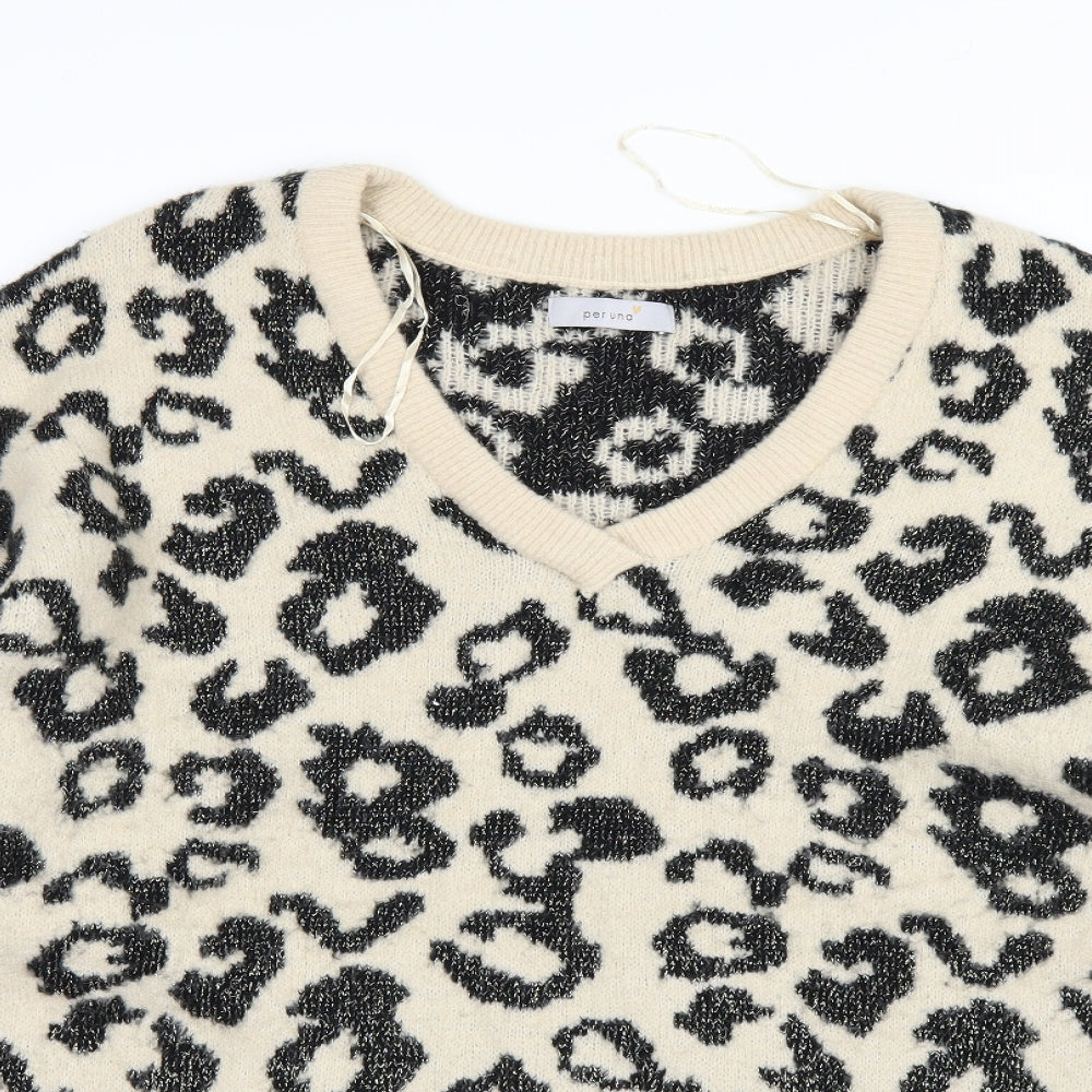 Marks and Spencer Womens Brown   Pullover Jumper Size XL