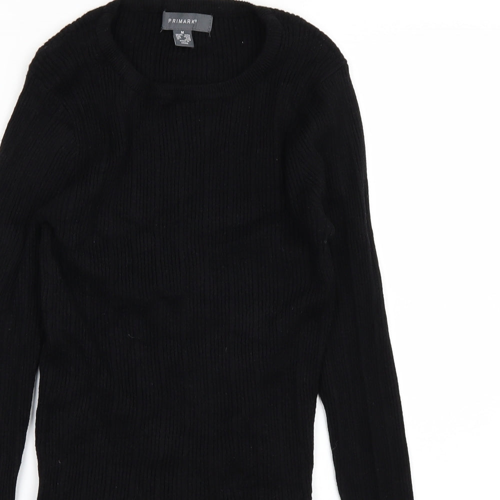 Primark Womens Black   Basic T-Shirt Size 12