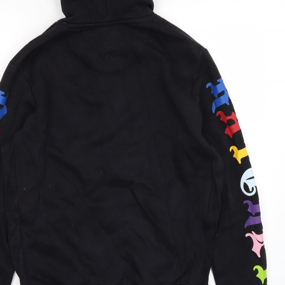 Rachet Mens Black   Pullover Hoodie Size XS