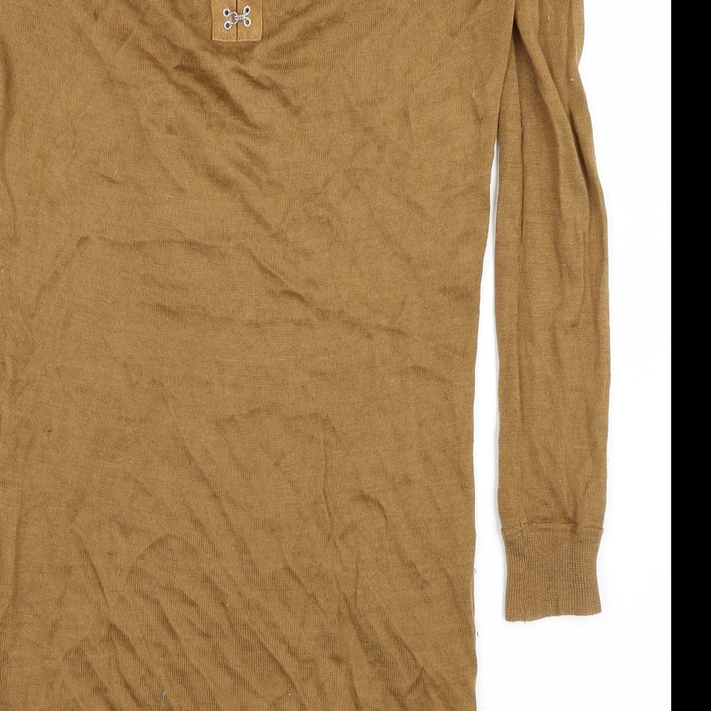 ASOS Womens Brown   Basic T-Shirt Size 6