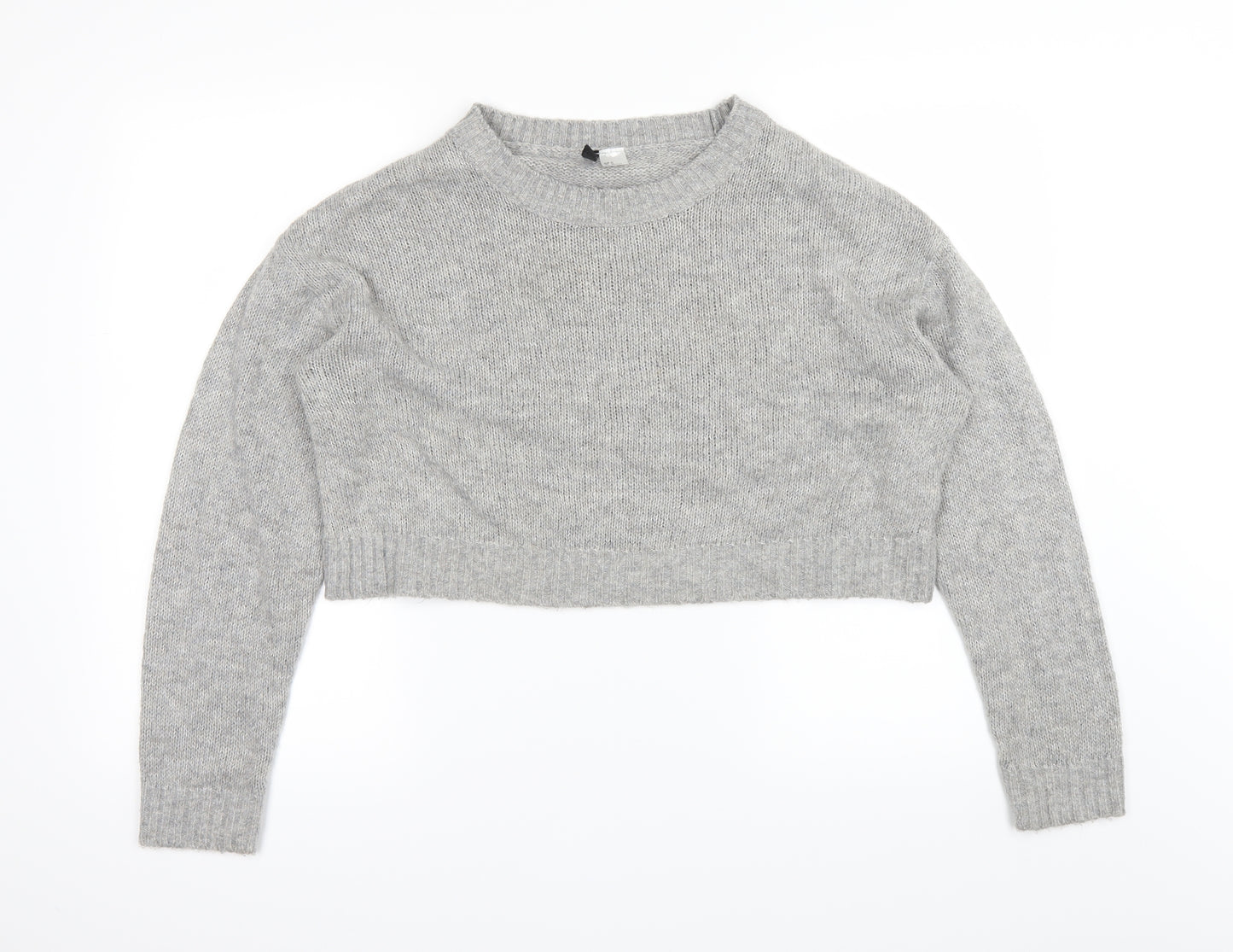 H&M Womens Grey   Pullover Jumper Size M