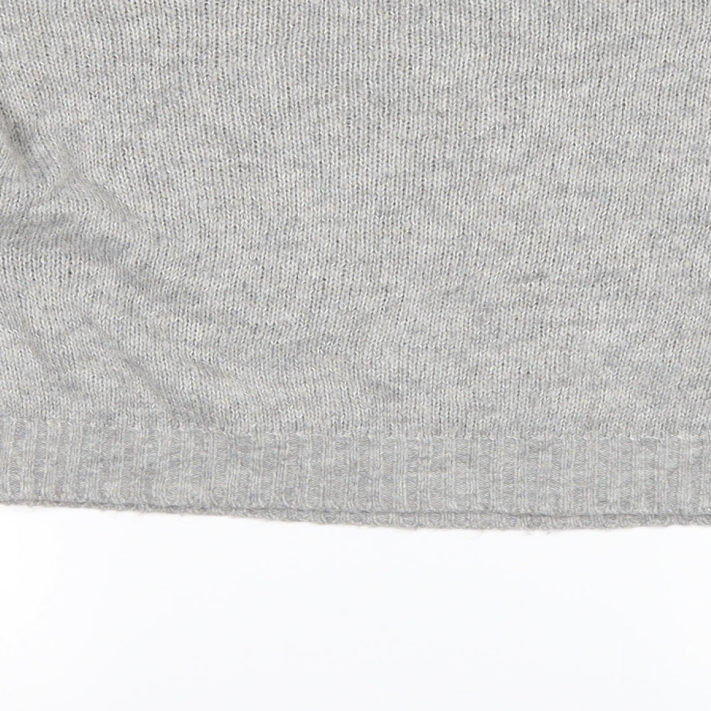 H&M Womens Grey   Pullover Jumper Size M