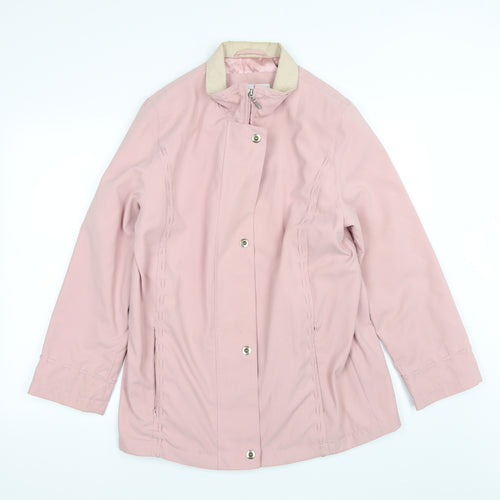 Berkertex Womens Pink   Overcoat Coat Size 12