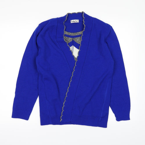 Lady Ice Womens Blue   Pullover Jumper Size M