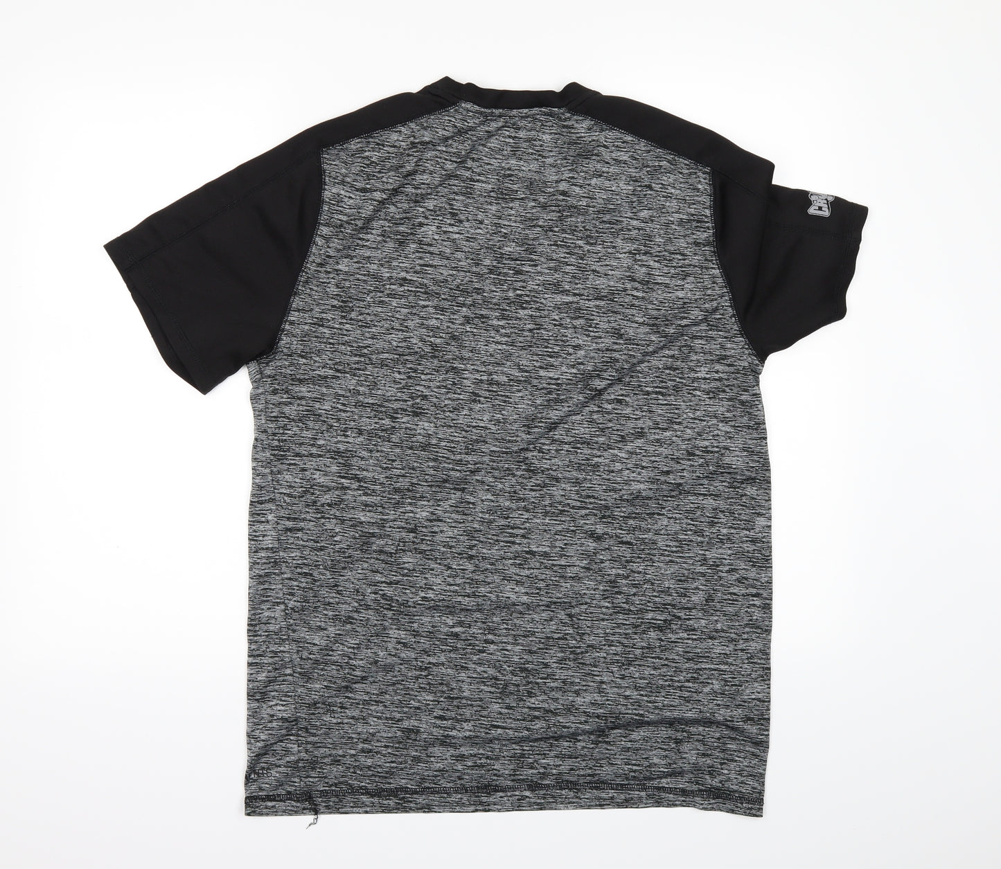 Crunch Mens Black    T-Shirt Size L