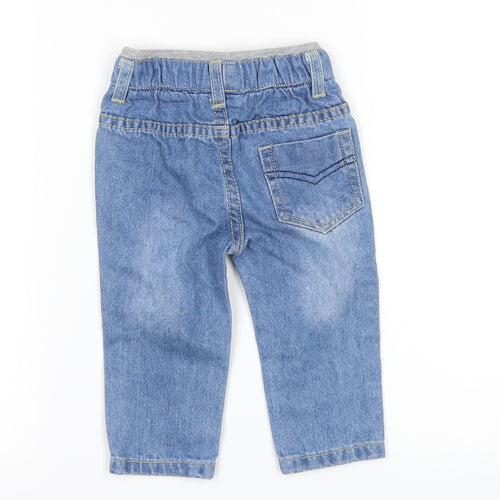 knit so bad Baby Blue    Jeans Size 12 Months