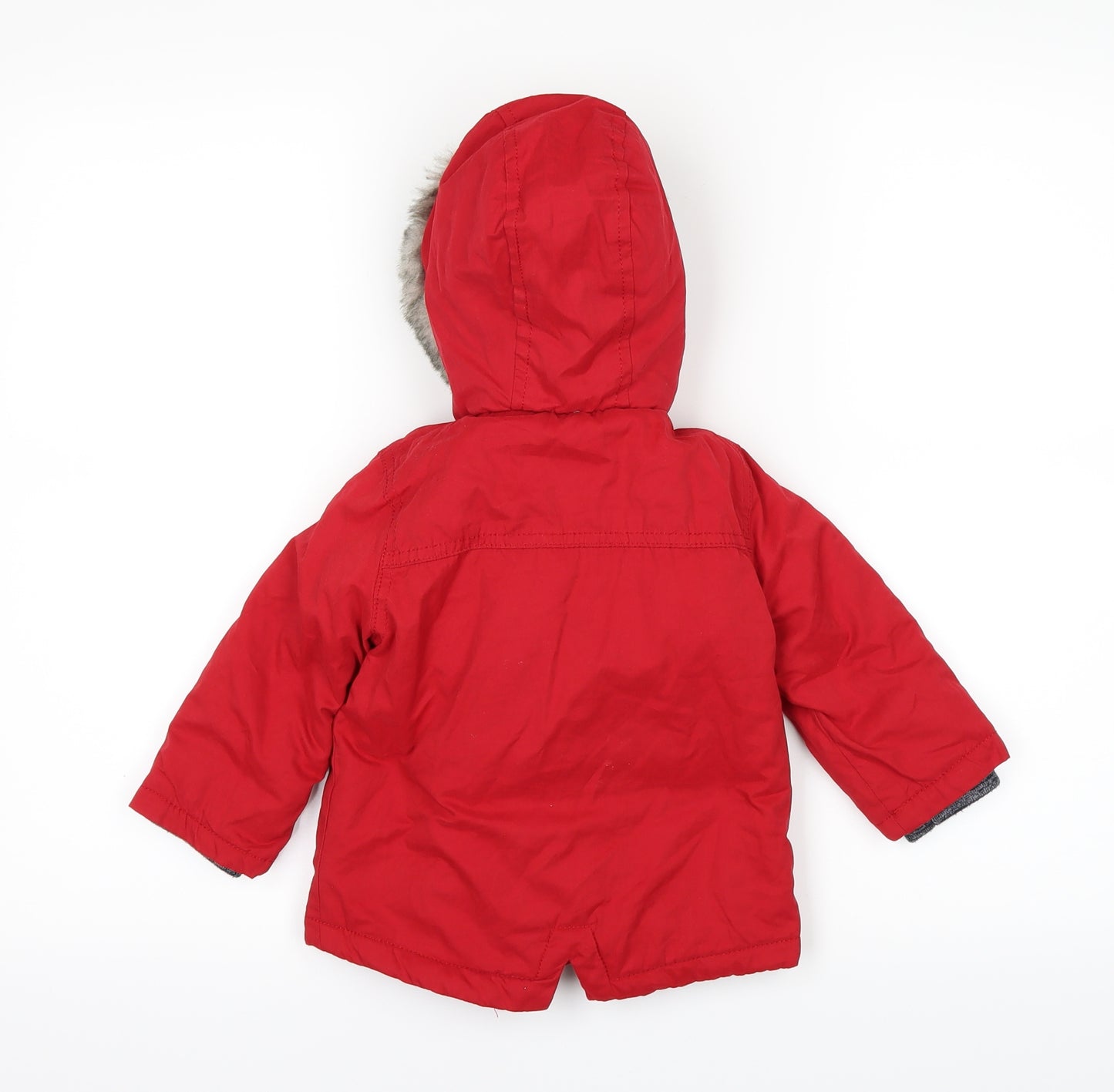 F&F Baby Red   Rain Coat Coat Size 9-12 Months