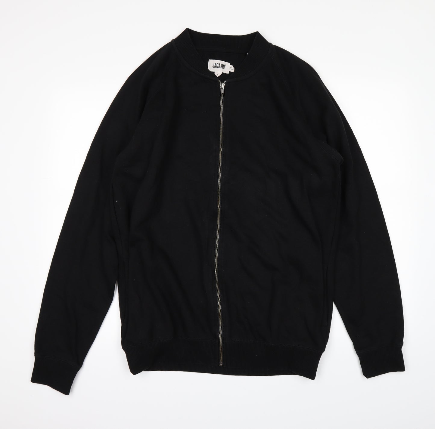 Jacamo Mens Black   Bomber Jacket Jacket Size M