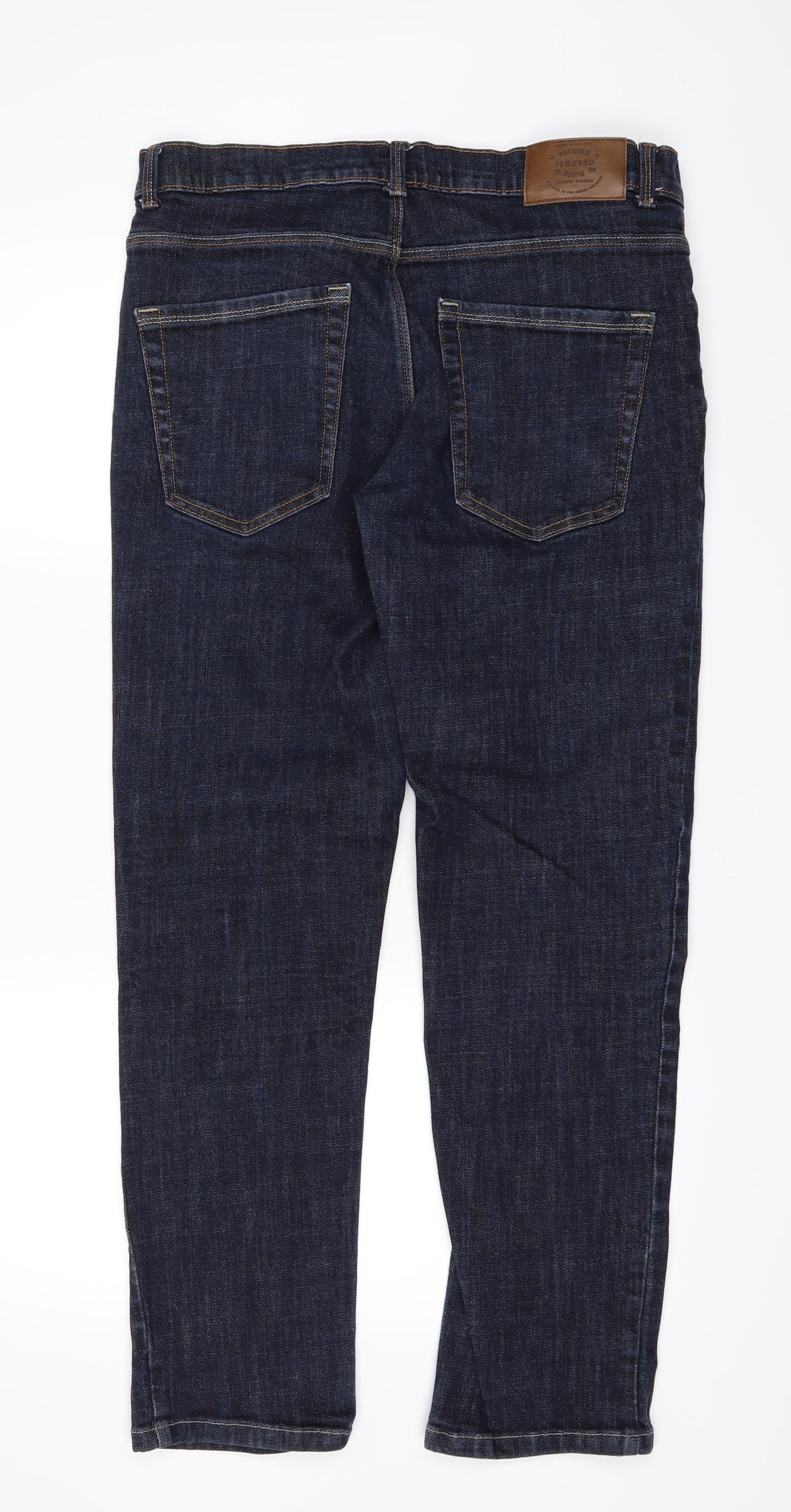 Preworn Mens Blue   Straight Jeans Size 34 L28 in