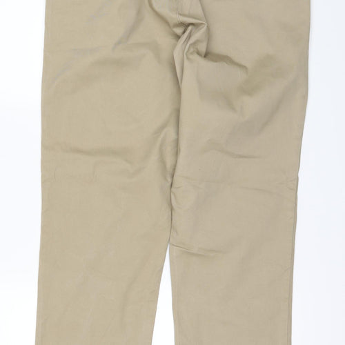 NEXT Mens Brown   Chino Trousers Size 34 L29 in