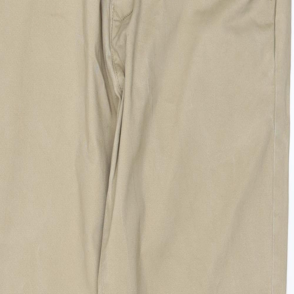 NEXT Mens Brown   Chino Trousers Size 34 L29 in