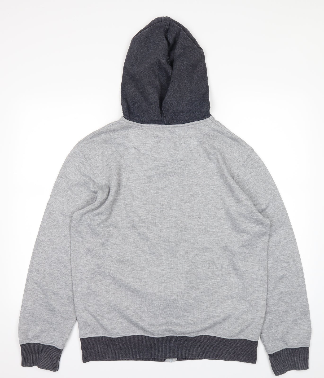 Easy Mens Grey   Full Zip Hoodie Size M