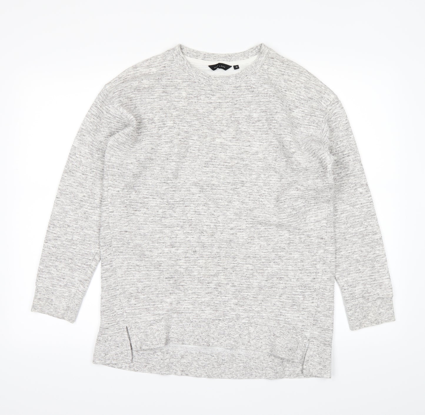 New Look Womens Grey   Pullover Jumper Size 10