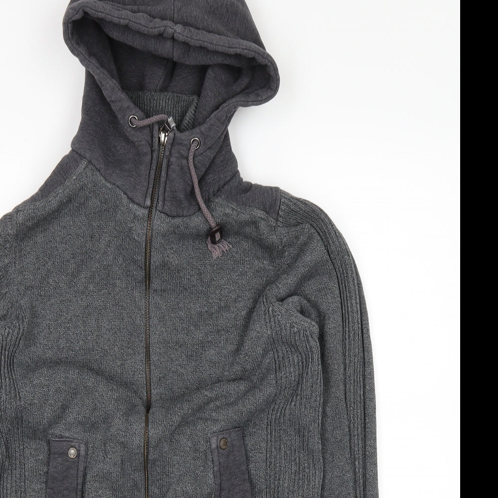 NEXT Mens Grey   Full Zip Hoodie Size S