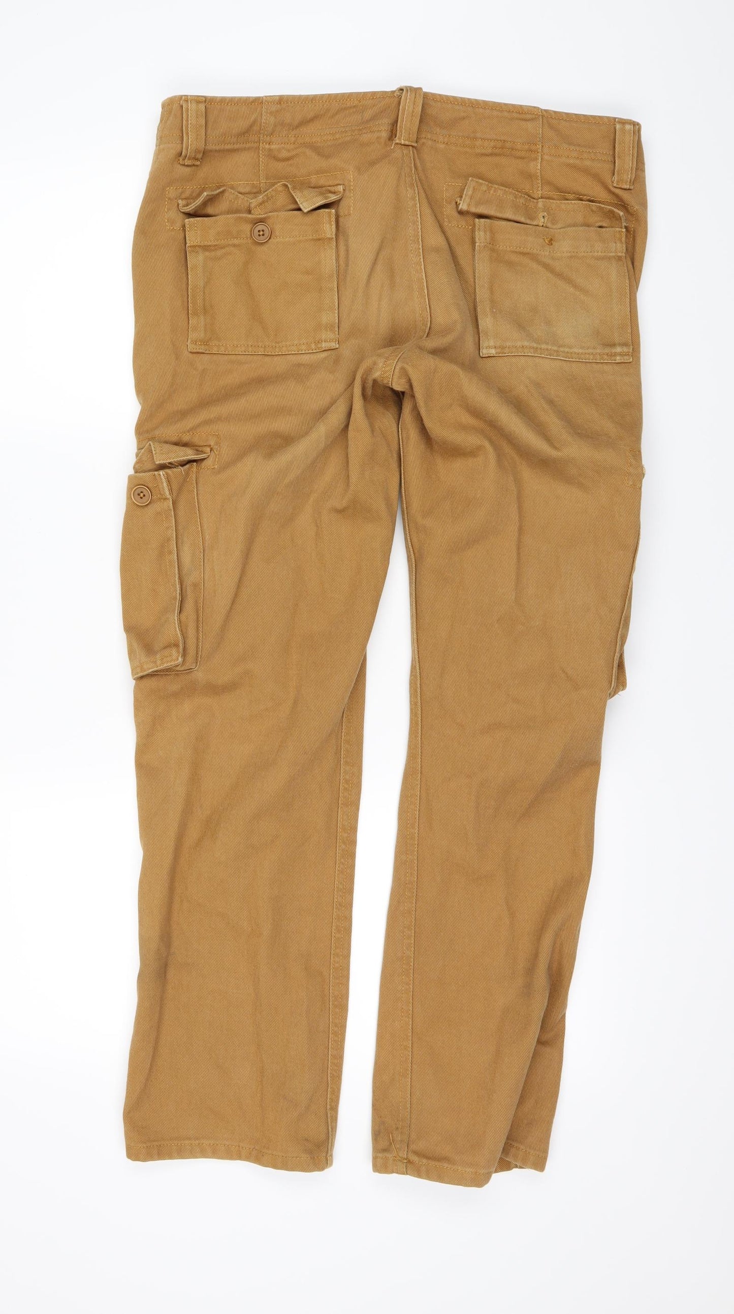 afs Mens Brown   Cargo Trousers Size 34 L28 in