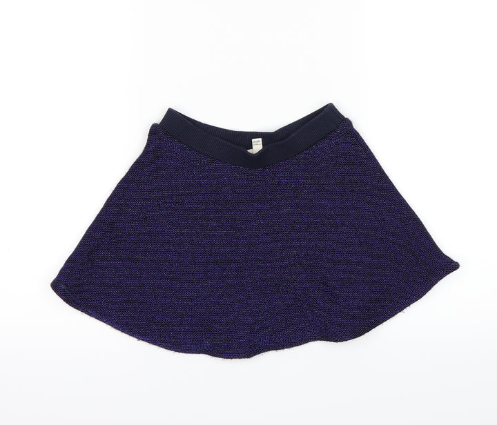 River Island Girls Blue   A-Line Skirt Size 3-4 Years