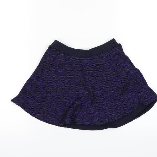 River Island Girls Blue   A-Line Skirt Size 3-4 Years