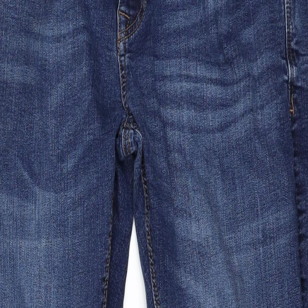 Easy Womens Blue  Denim Straight Jeans Size 34 L27 in