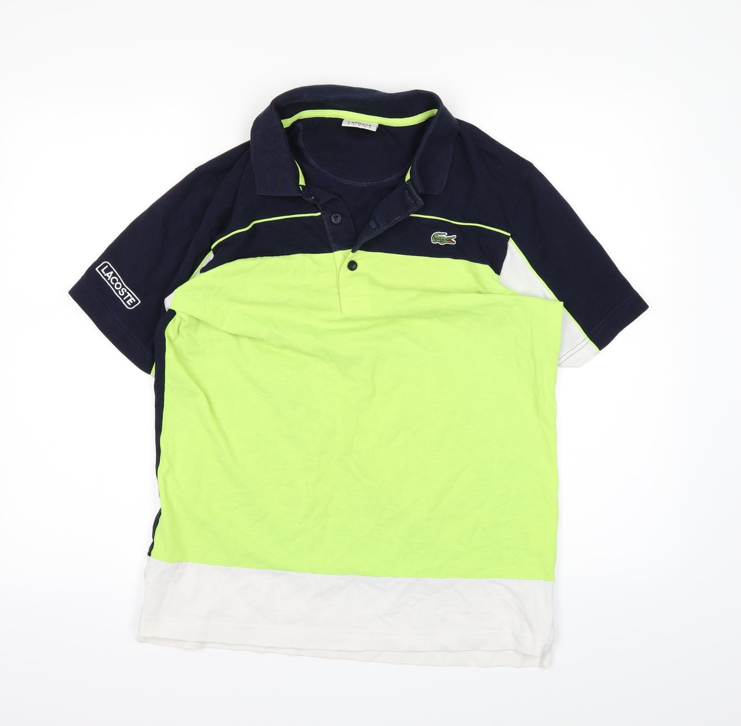 Lacoste Mens Blue    Polo Size S