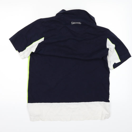 Lacoste Mens Blue    Polo Size S