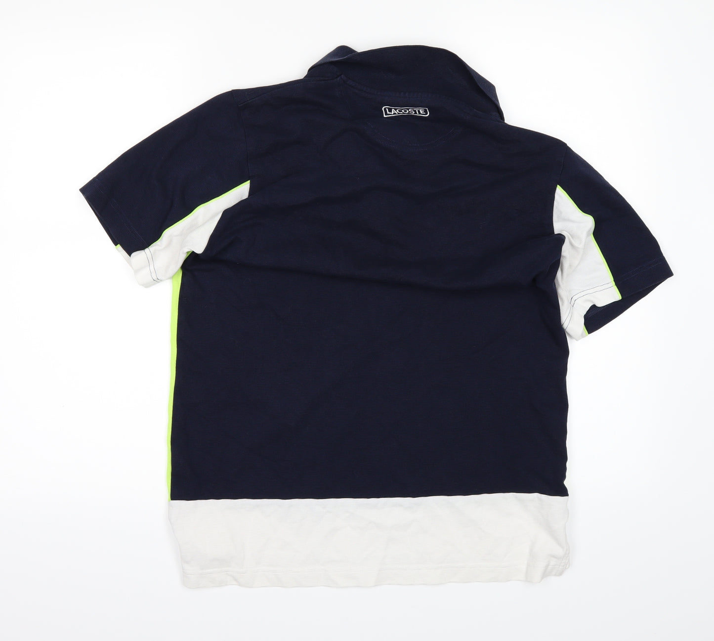 Lacoste Mens Blue    Polo Size S