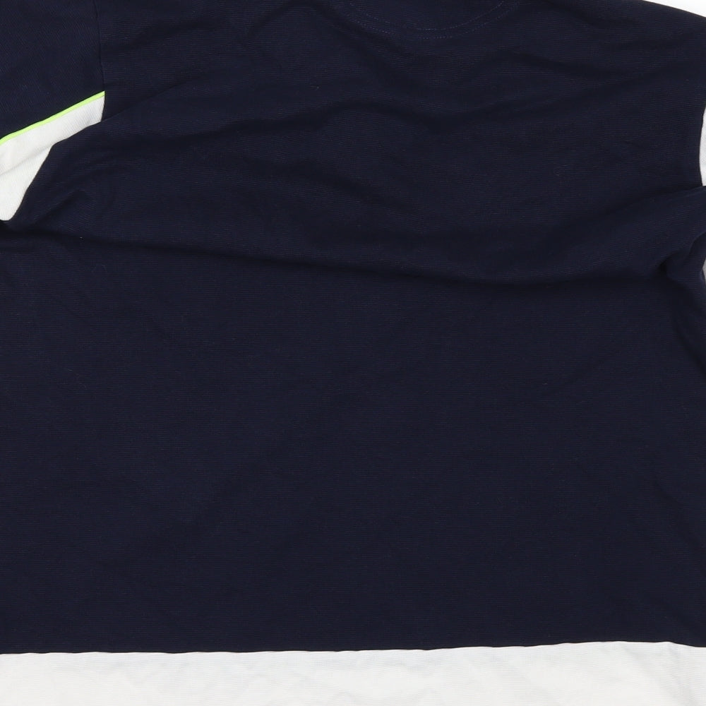Lacoste Mens Blue    Polo Size S