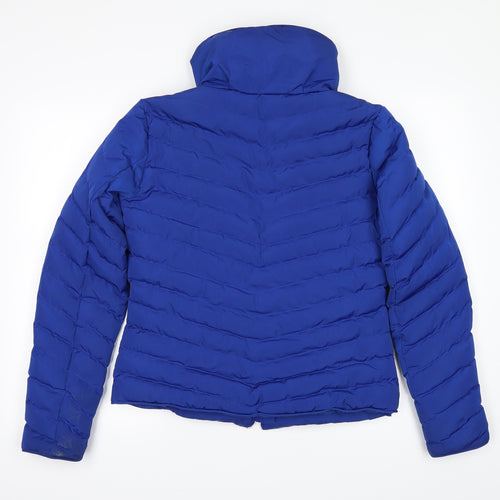 Tokyo Laundry Womens Blue   Puffer Jacket Coat Size 10
