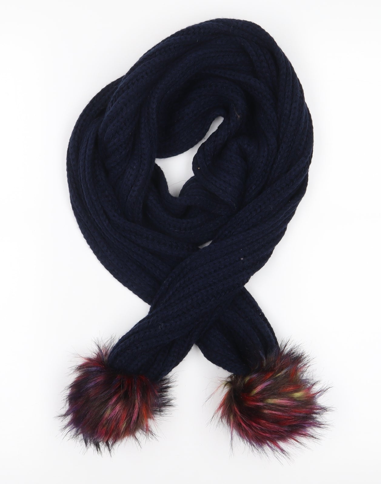 F&F Womens Blue    Scarf   - Faux Fur