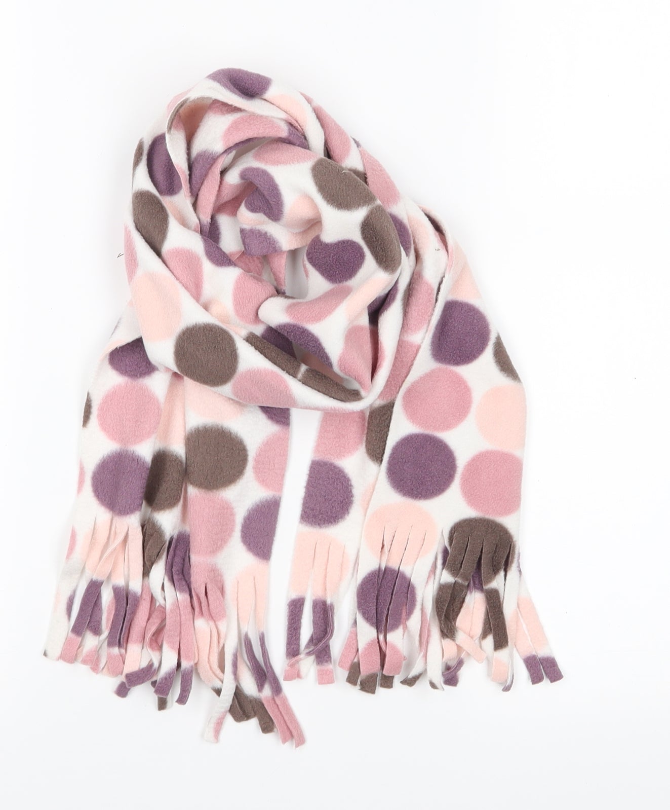 Preworn Womens Multicoloured Polka Dot   Scarf