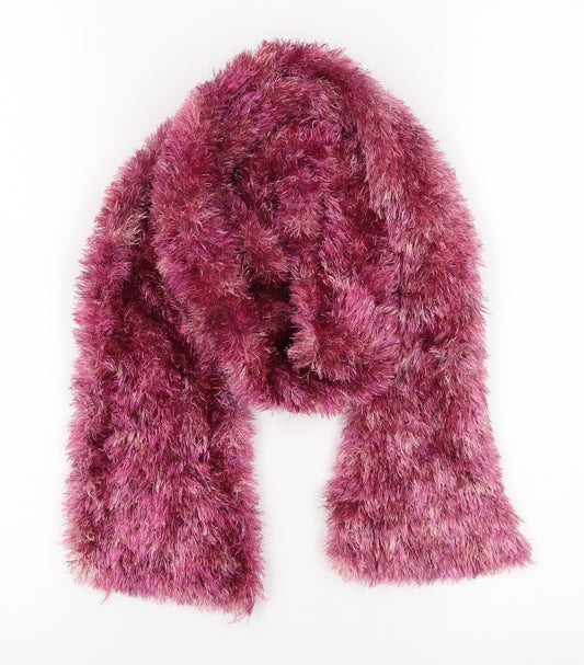 Front view of Preworn women’s red scarf