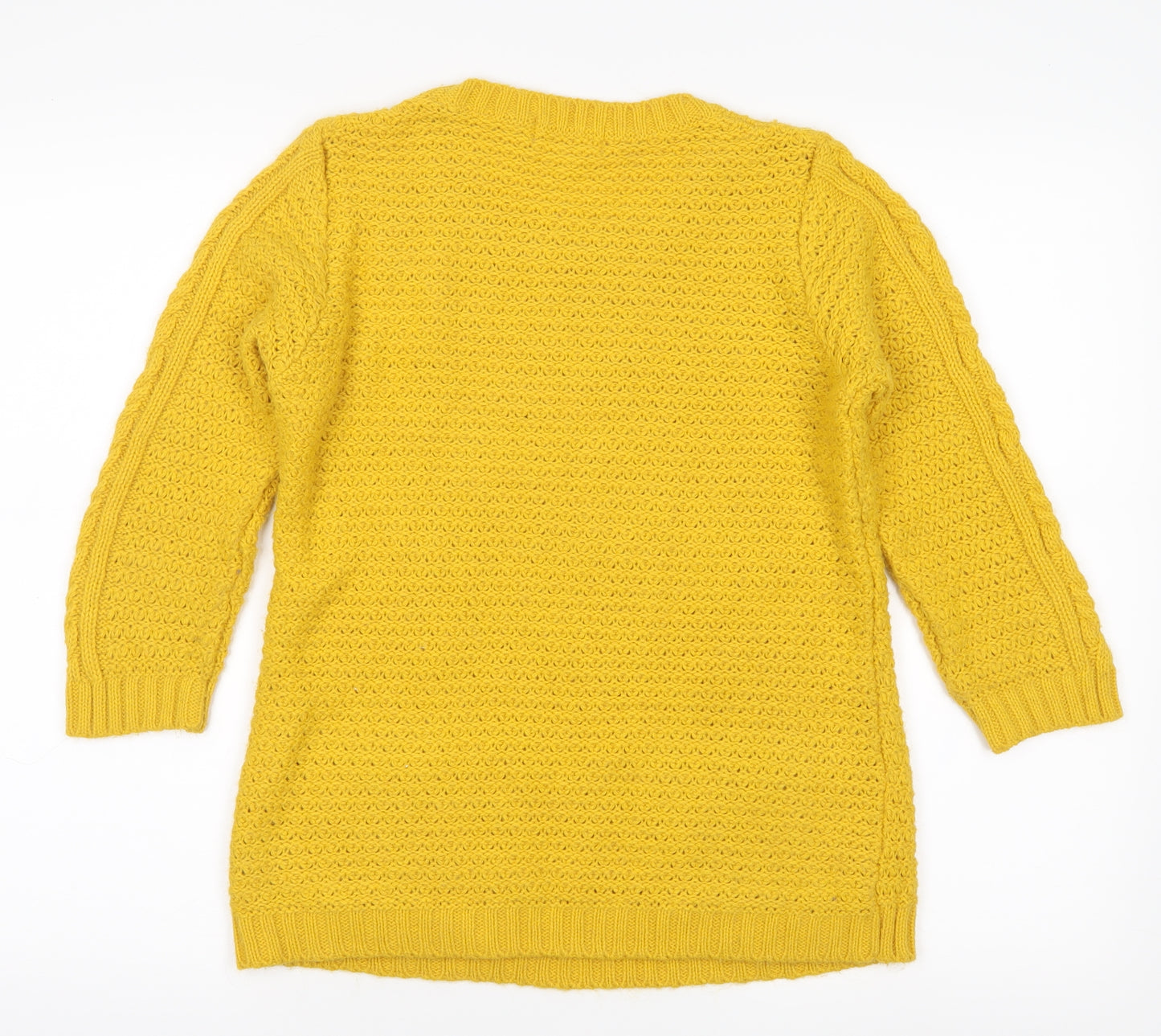 NEXT Womens Yellow   Pullover Jumper Size 10