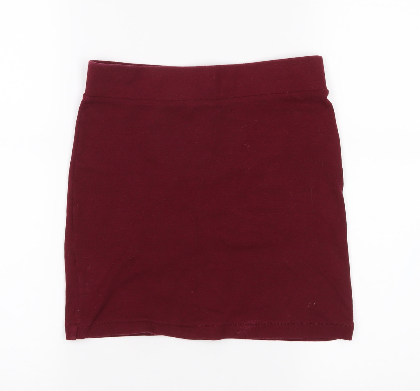 FOREVER 21 Womens Red   A-Line Skirt Size S