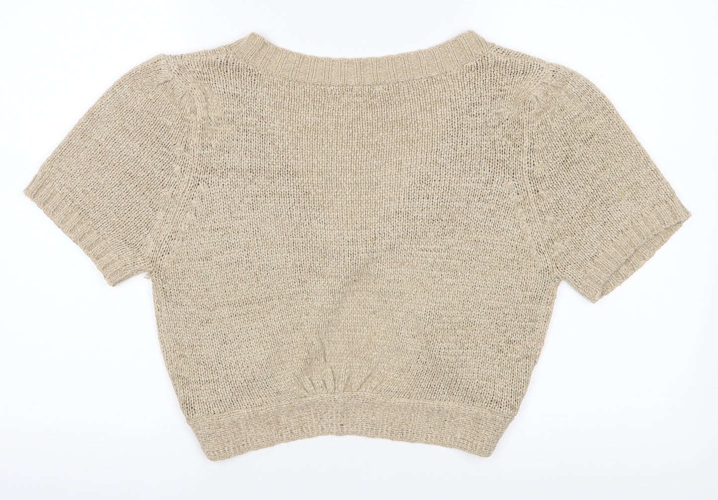 George Womens Beige   Cardigan Jumper Size 14