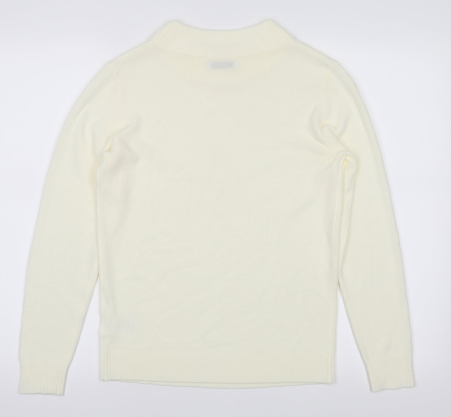 Damart Womens Ivory   Pullover Jumper Size S