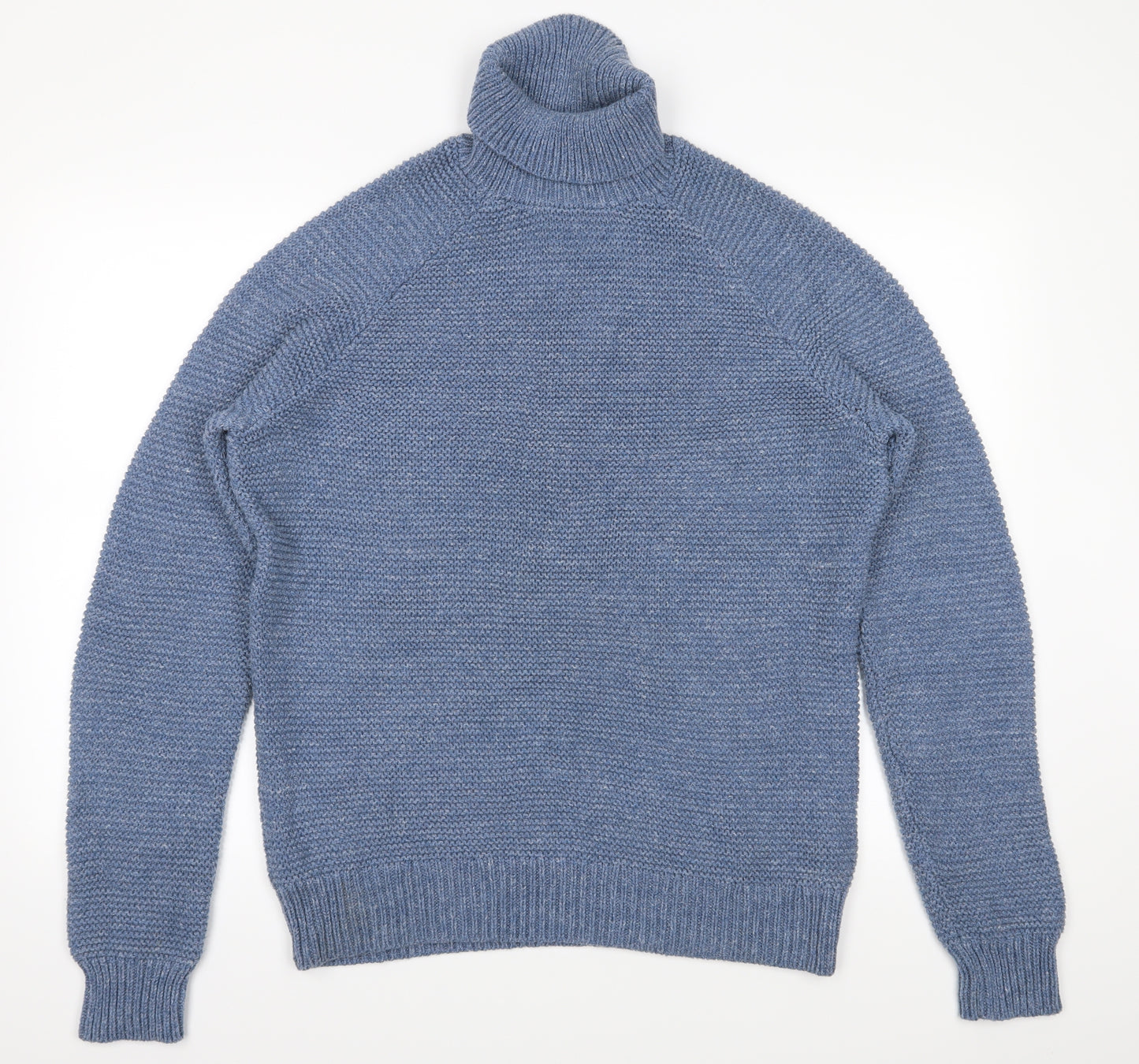 Melka Mens Blue   Pullover Jumper Size L