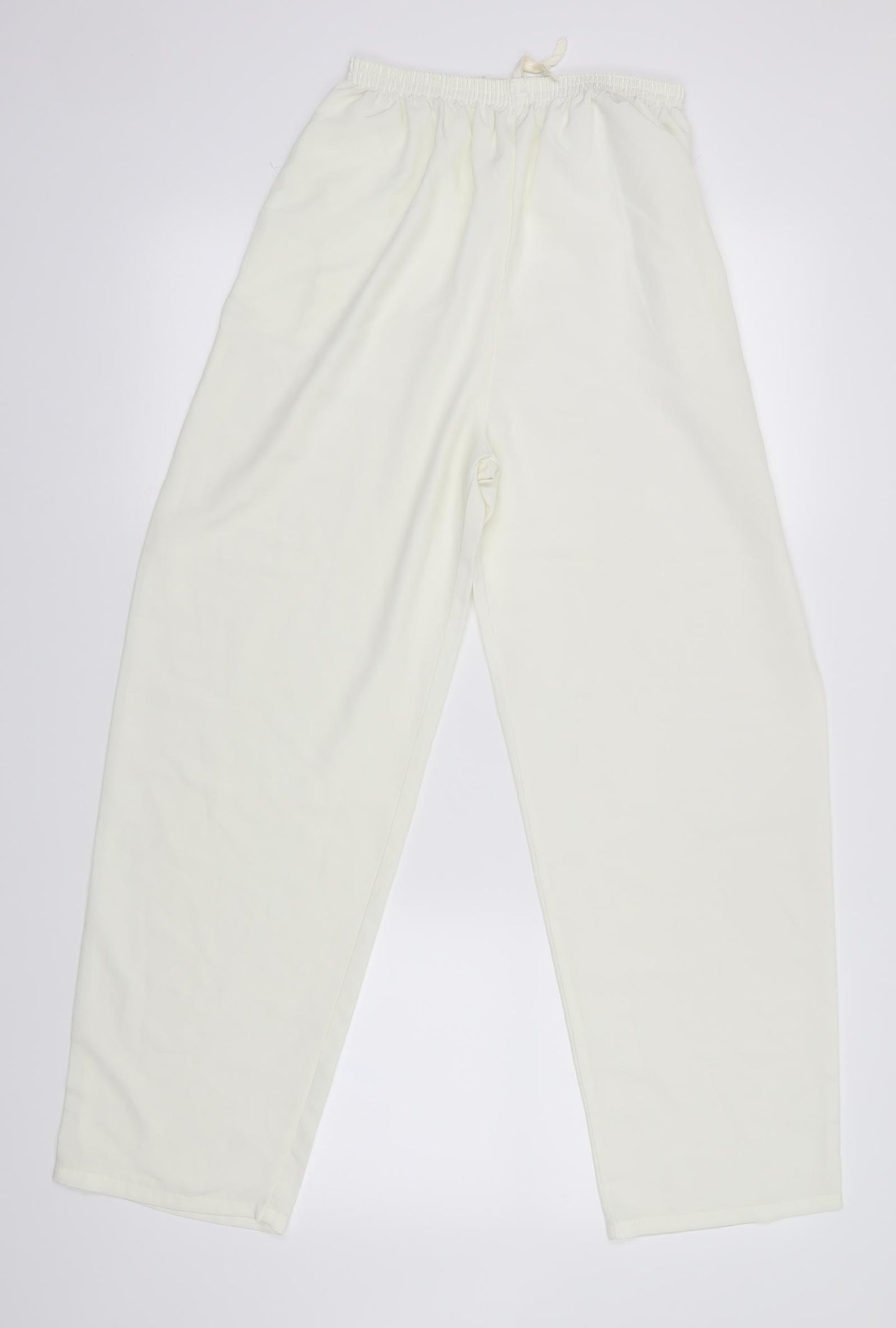 Preworn Womens Ivory   Trousers  Size S L25 in