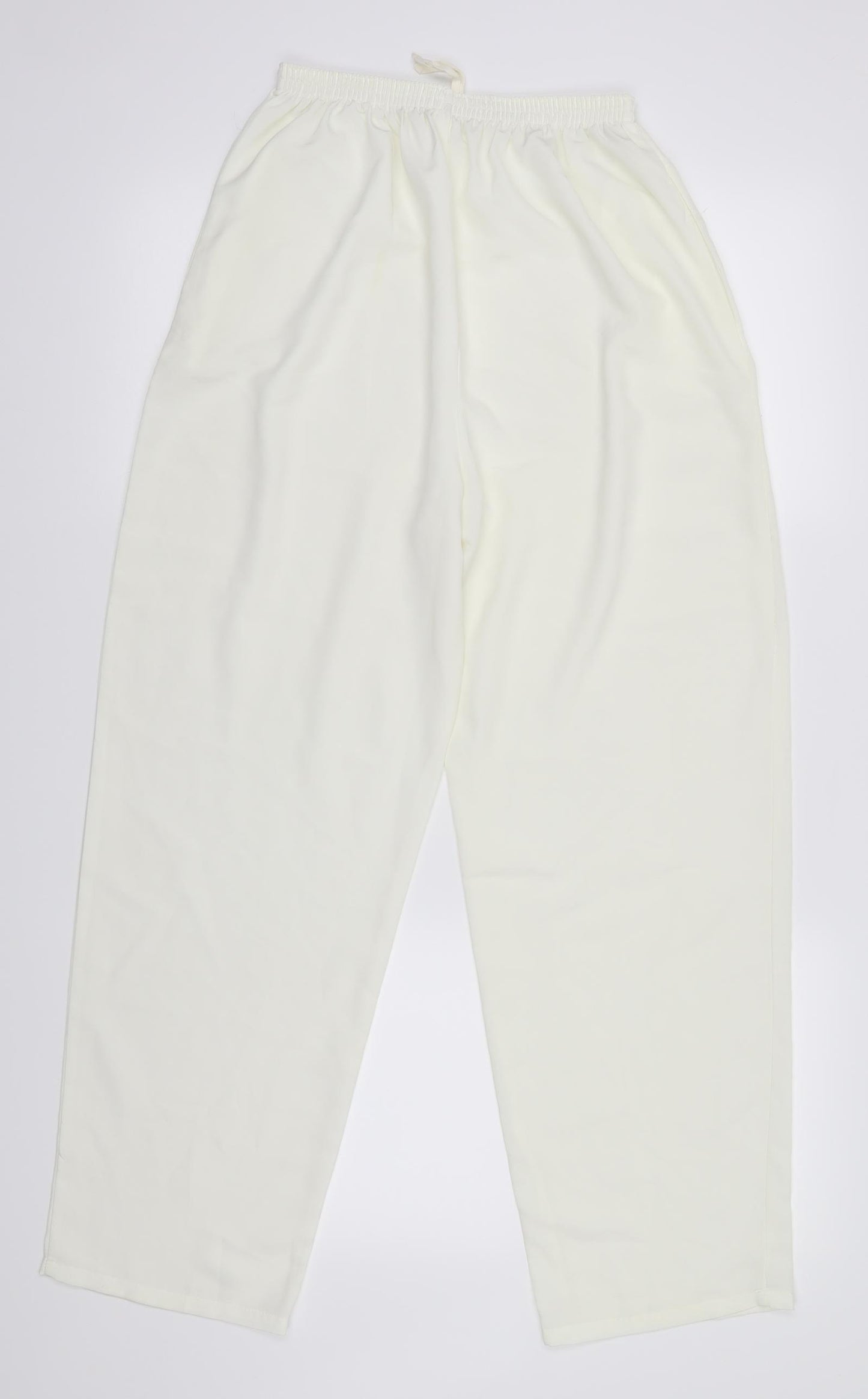 Preworn Womens Ivory   Trousers  Size S L25 in