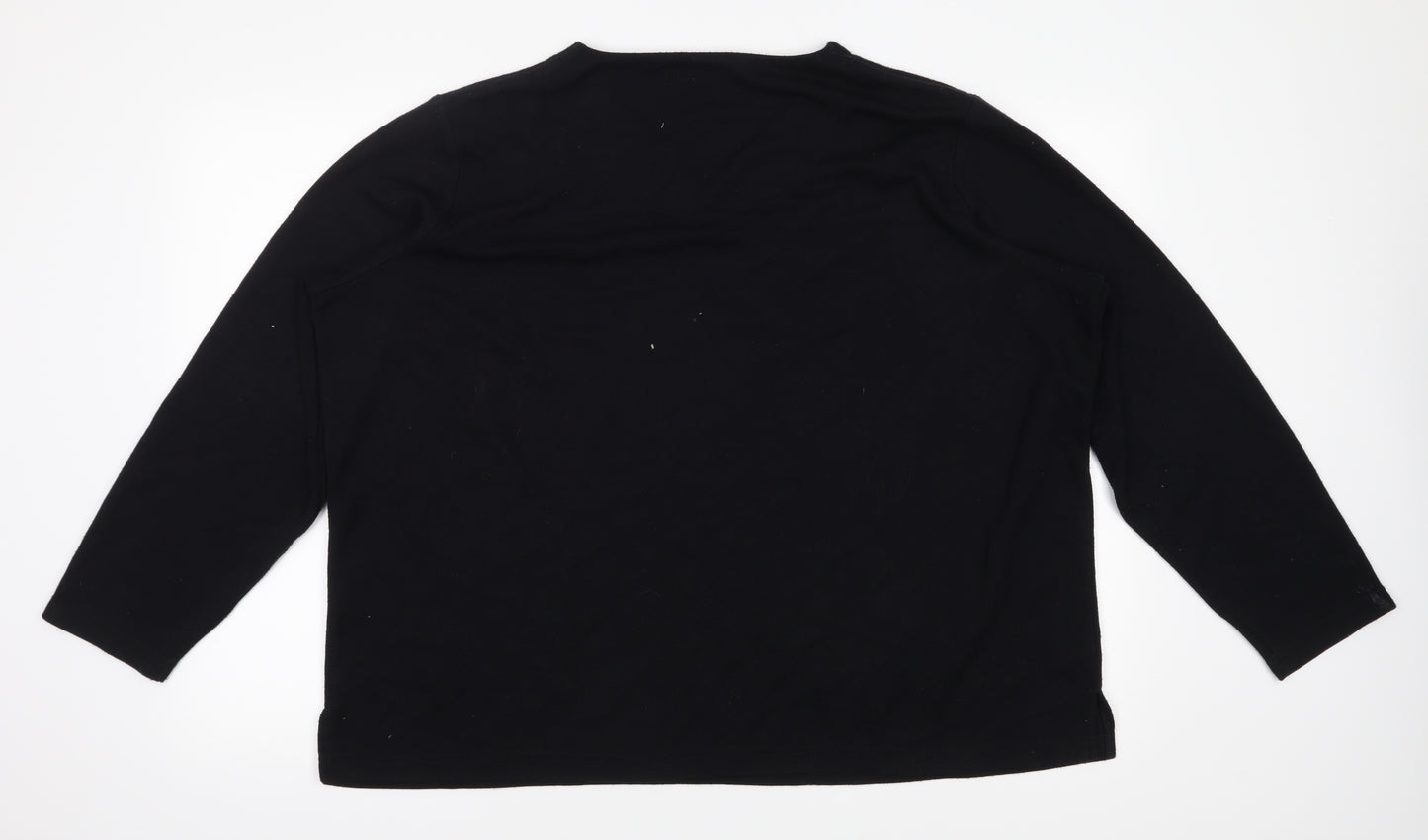 Le Bon Marché Womens Black   Pullover Jumper Size XL