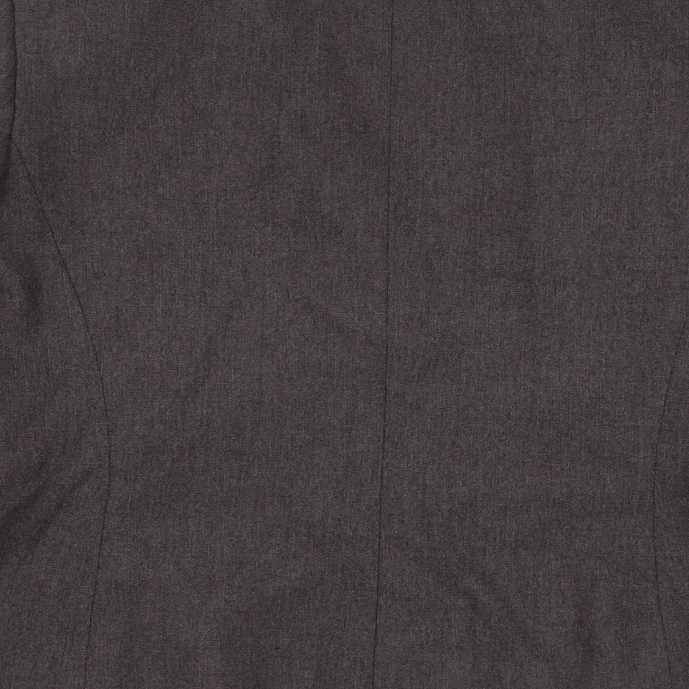 Minuet Womens Grey   Jacket Blazer Size 10