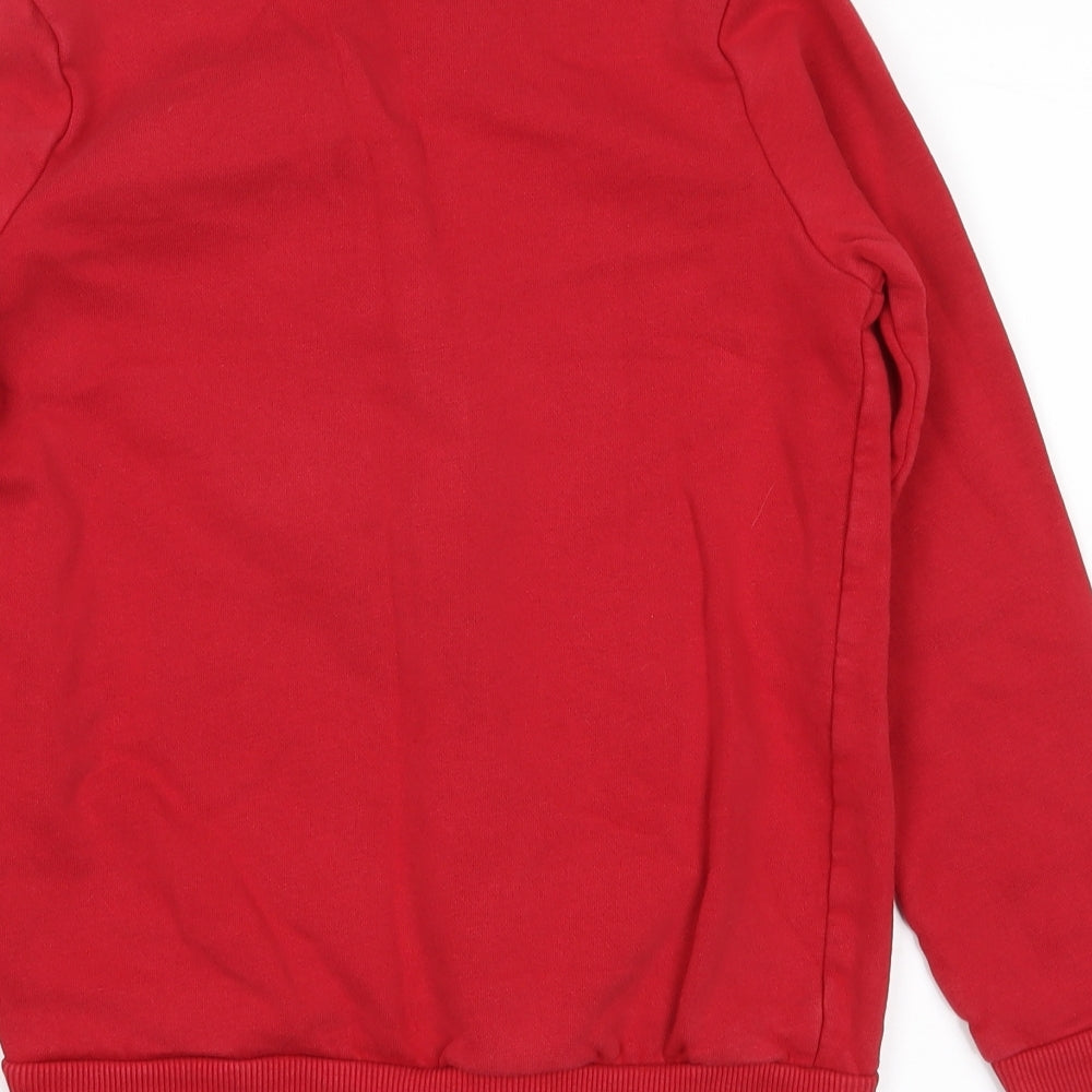 tu  Girls Red   Cardigan Jumper Size 9 Years