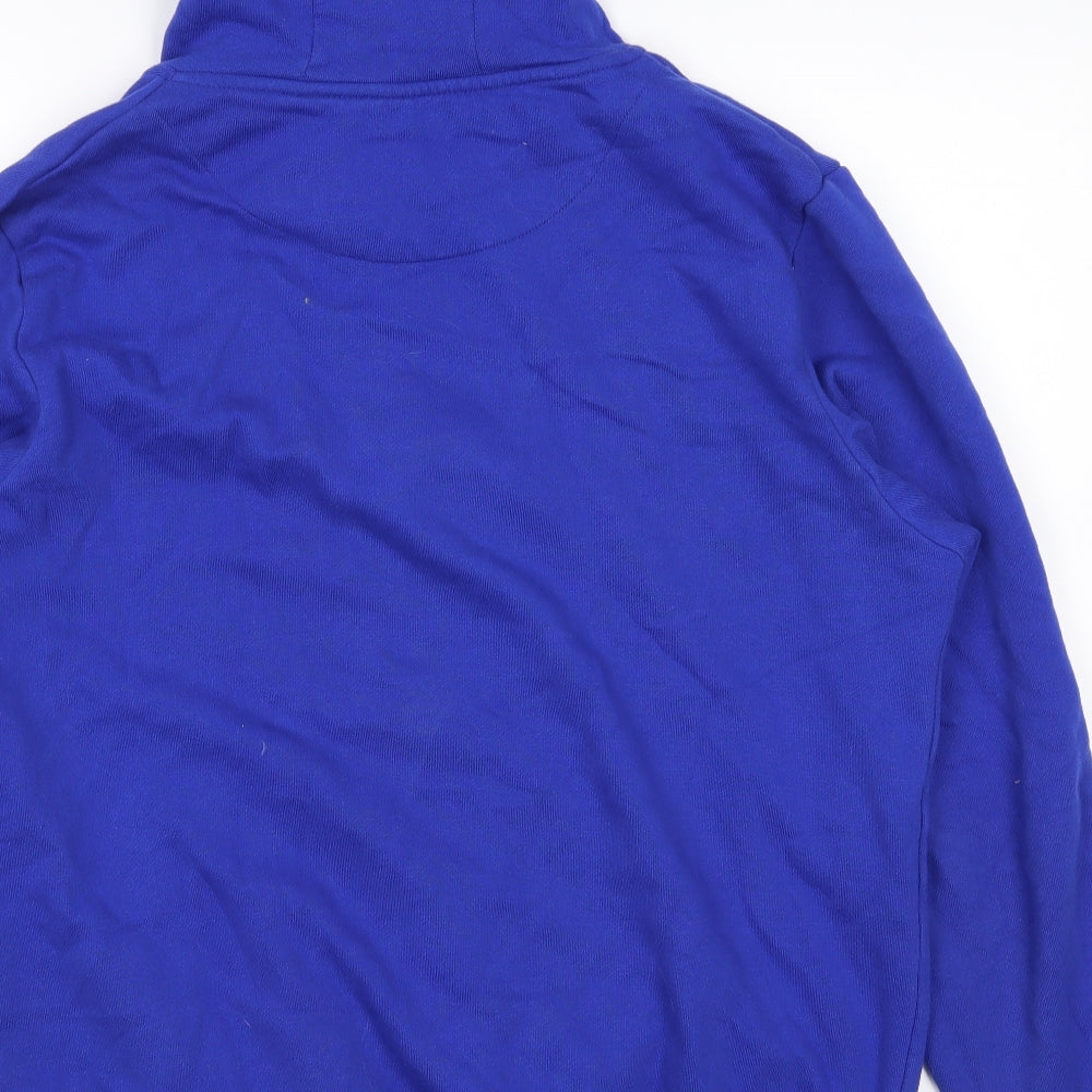Primark Mens Blue   Full Zip Hoodie Size L