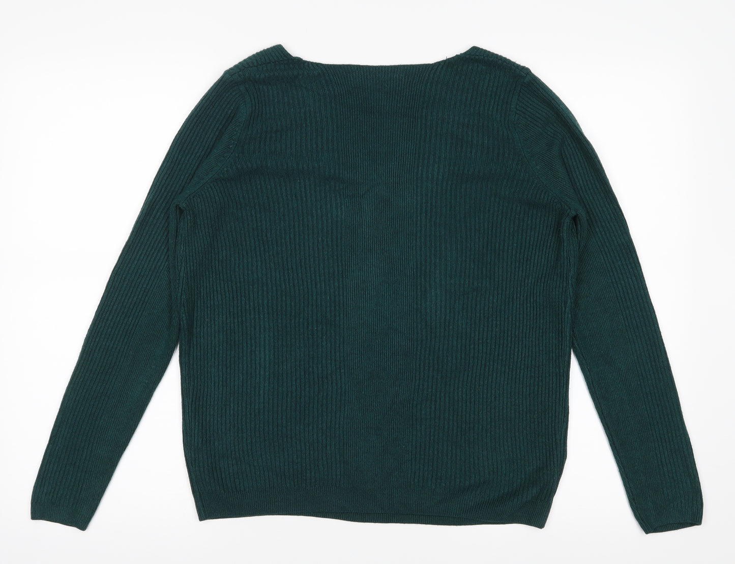 Marks and Spencer Womens Green   Pullover Jumper Size 12