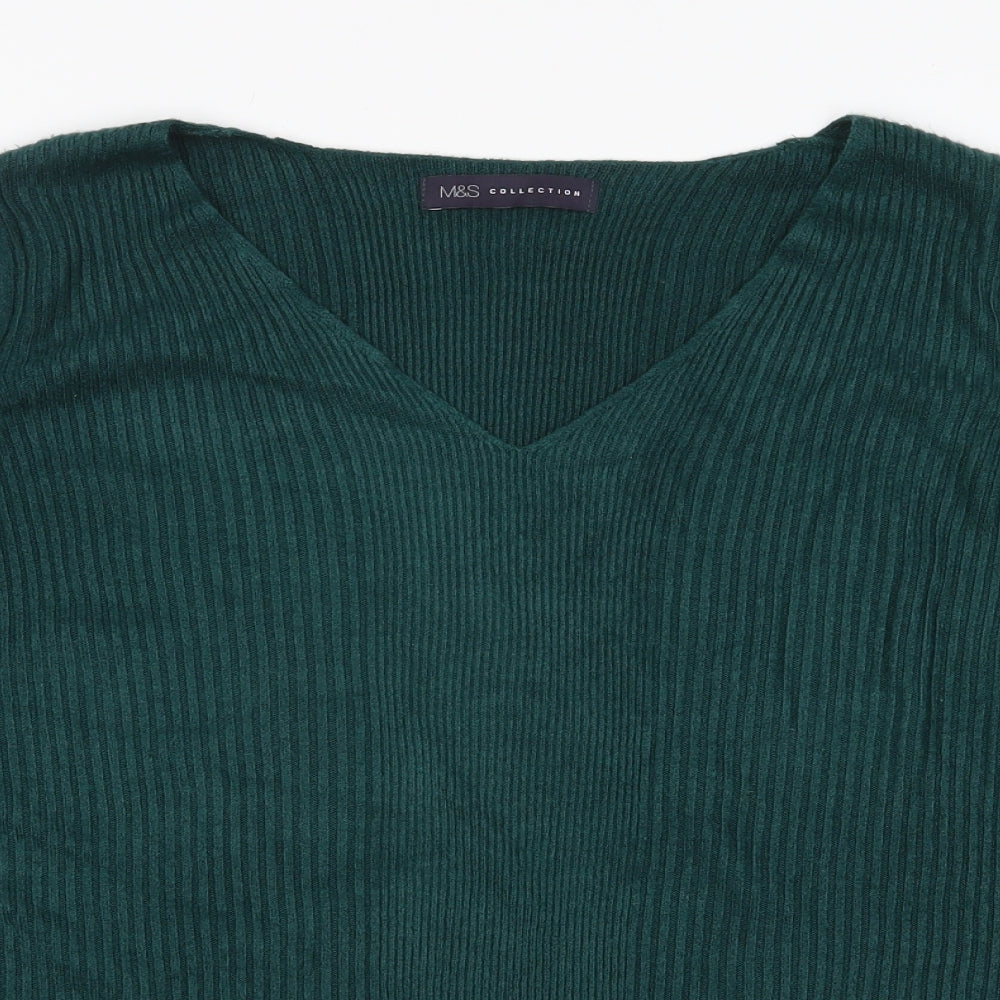 Marks and Spencer Womens Green   Pullover Jumper Size 12