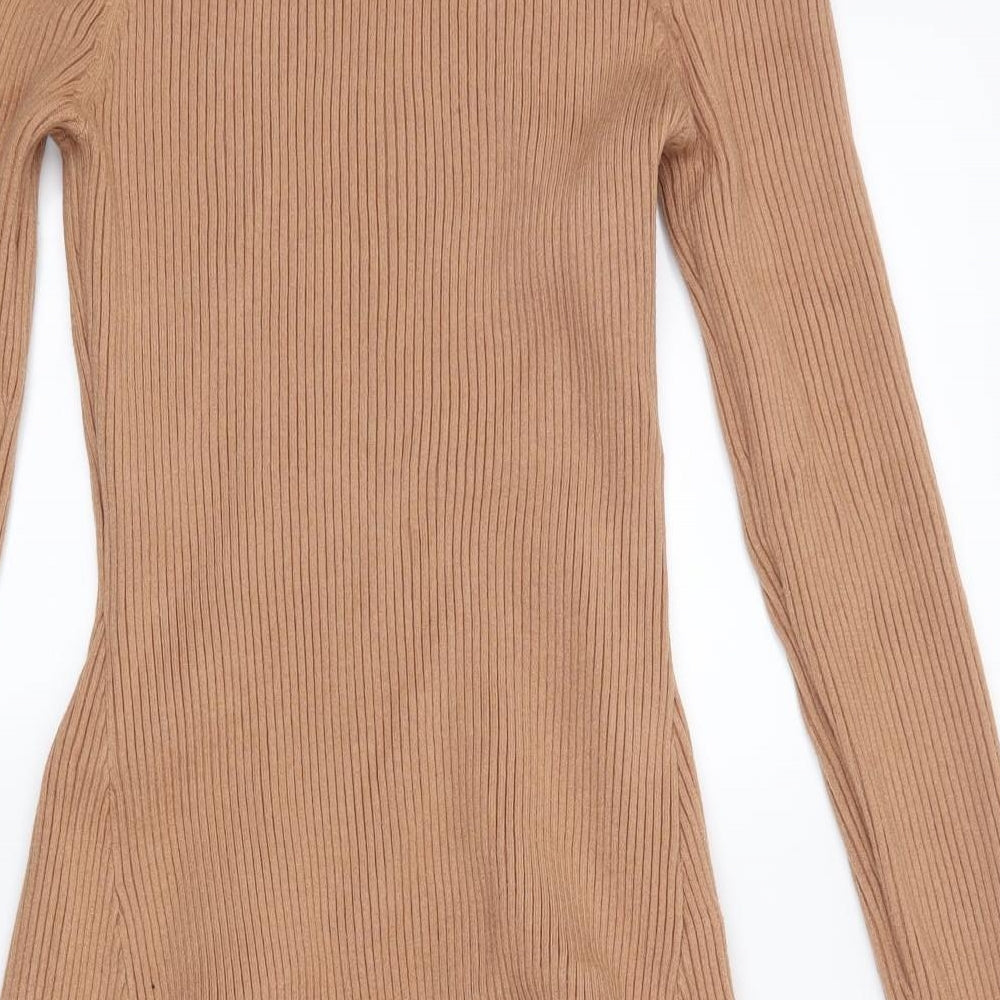 Primark Womens Brown   Fit & Flare  Size L