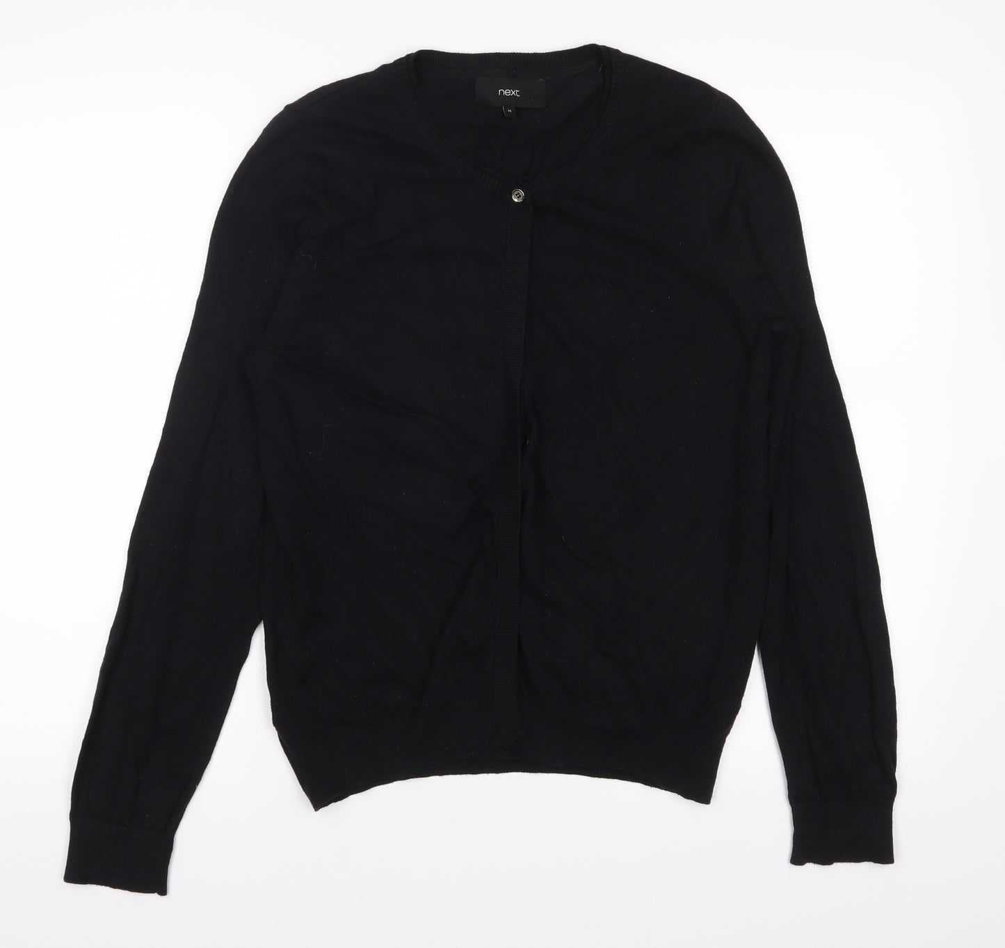 NEXT Womens Black   Cardigan Jumper Size 14