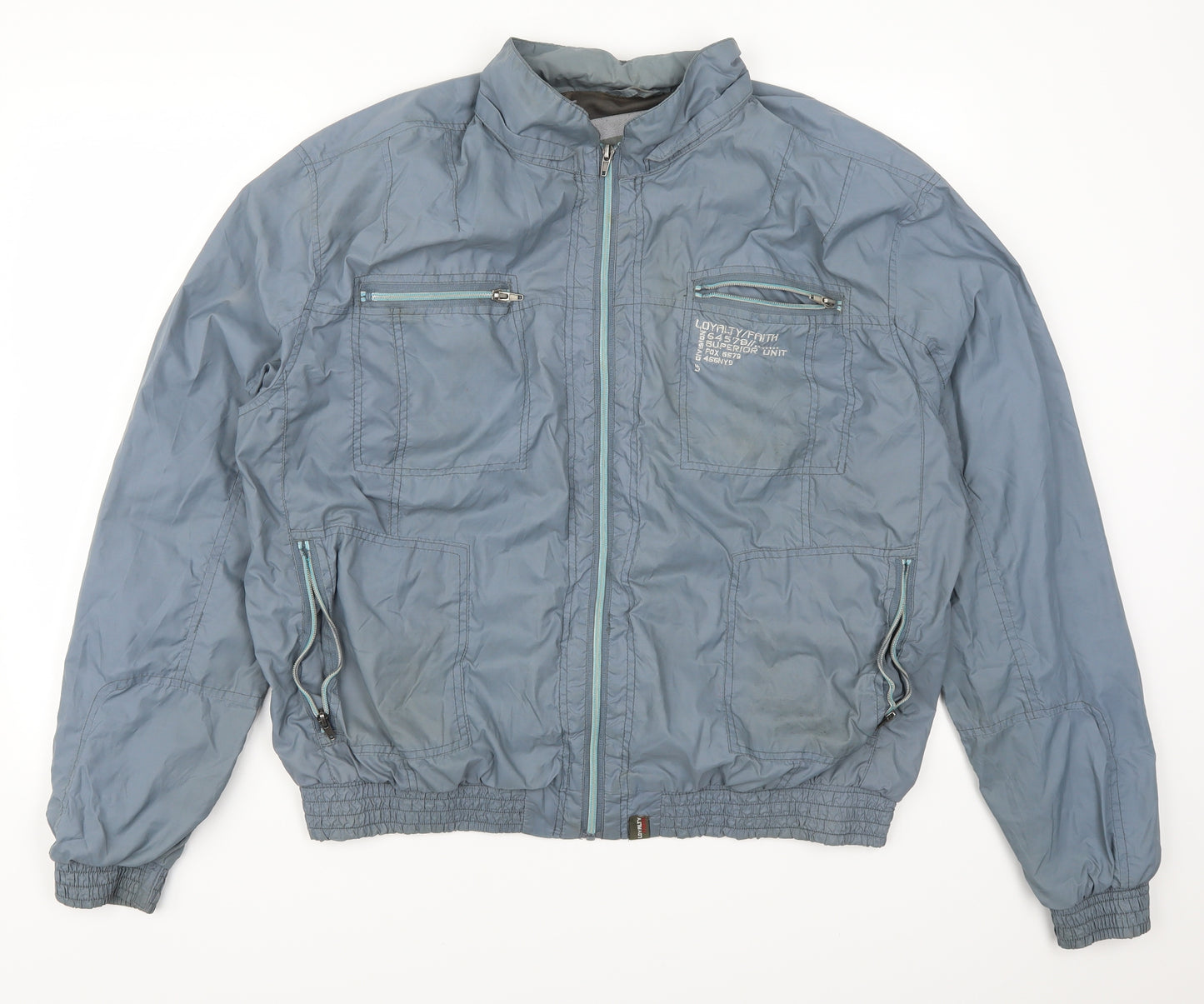Loyalty & Faith Womens Blue   Jacket Coat Size XL